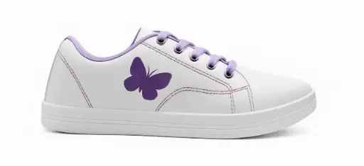 Butterfly Charm Sneakers