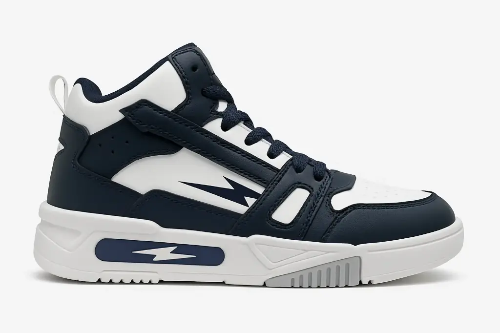 BRUTON ThunderStrike Mid Sneakers , Power Surge Edition